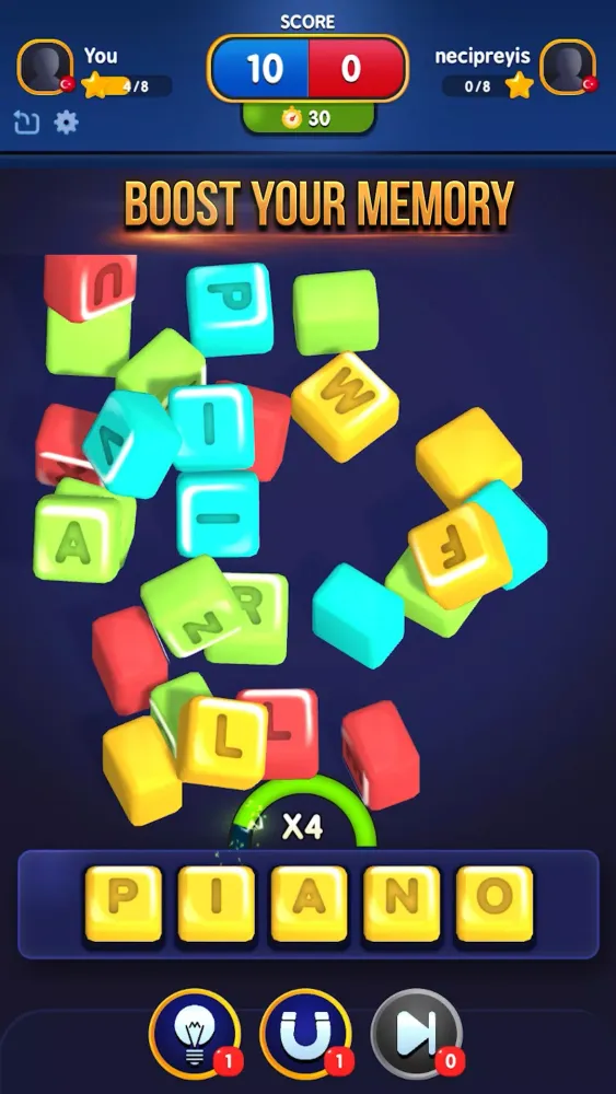 Capturas de pantalla de Word Match 3D