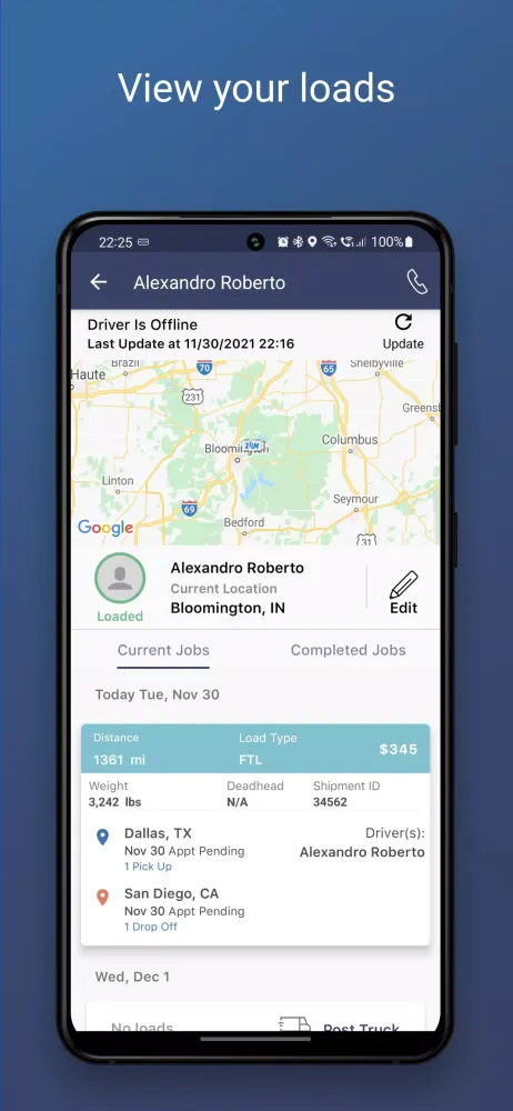 Capturas de pantalla de Transport SaaS