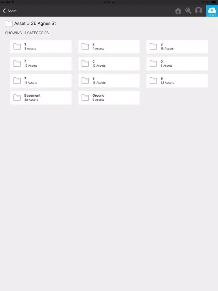 ภาพหน้าจอของ Zuuse Capture iPad 