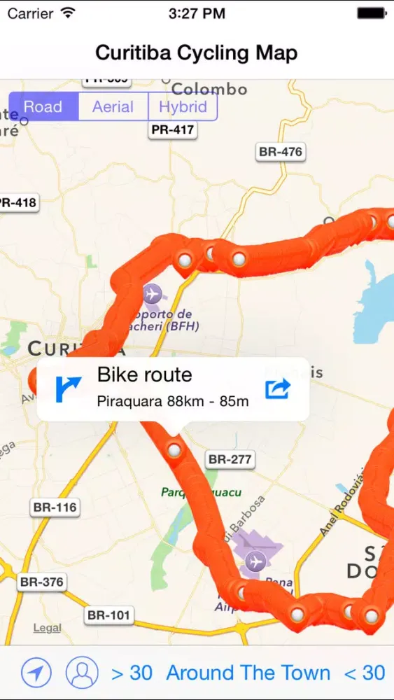 Скриншоты Curitiba Cycling Map