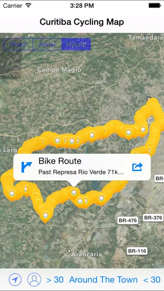 Скриншоты Curitiba Cycling Map