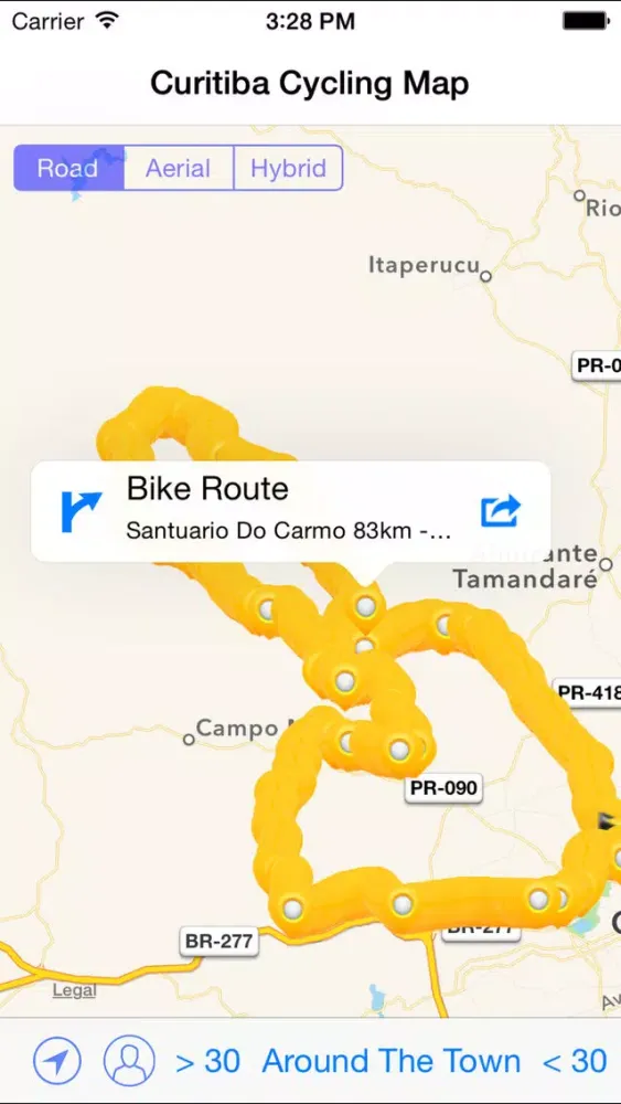 Скриншоты Curitiba Cycling Map