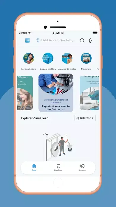 Zuzu Clean Delivery Screenshots