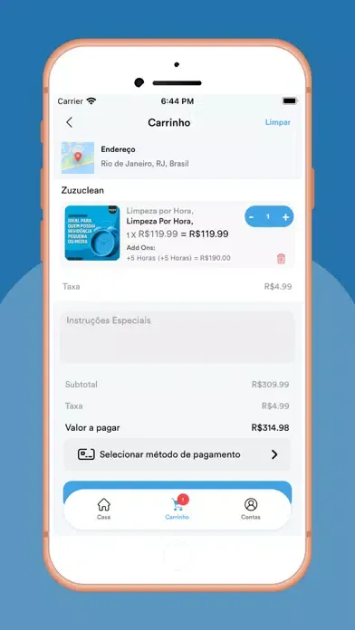 Zuzu Clean Delivery Screenshots