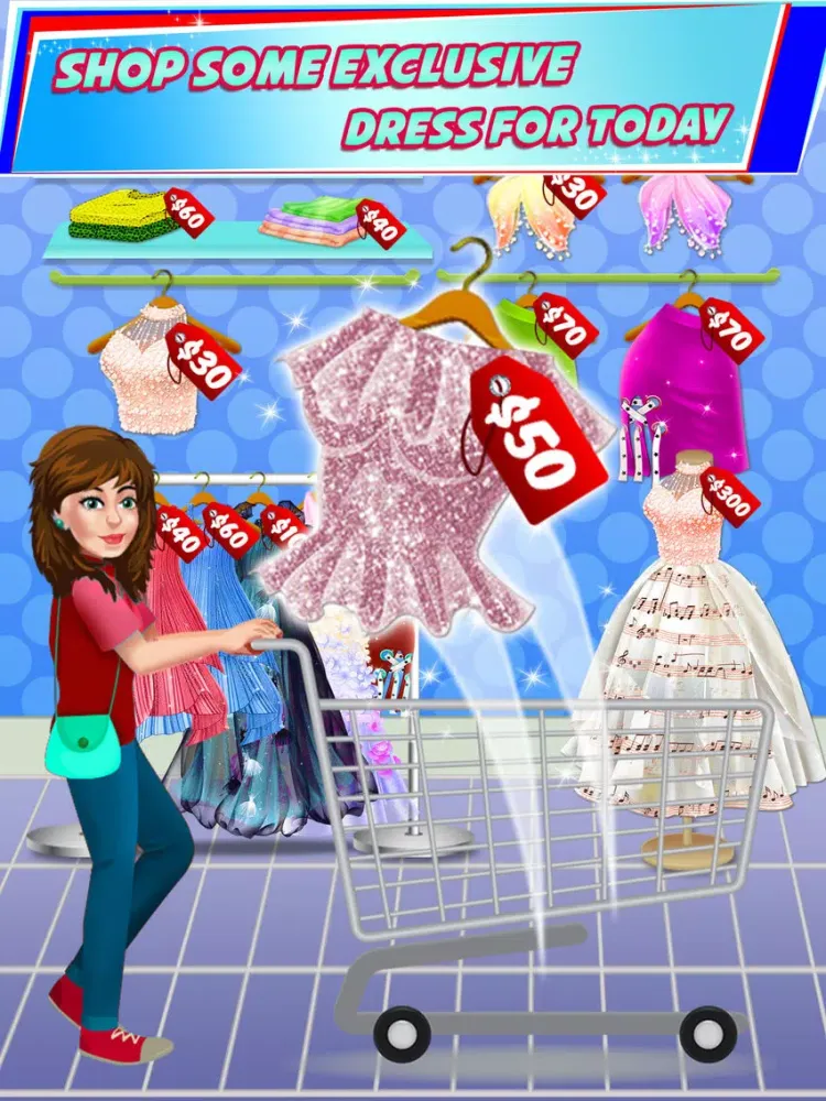 Superstar Selfie Queen Girl 2D iPad 应用截图