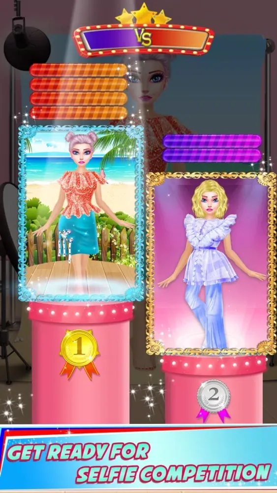 Superstar Selfie Queen Girl 2D应用截图