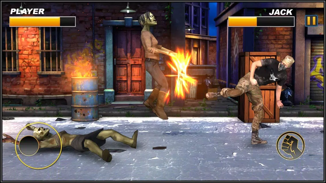 ภาพหน้าจอของ Zombie Land And Dinosaur Heros