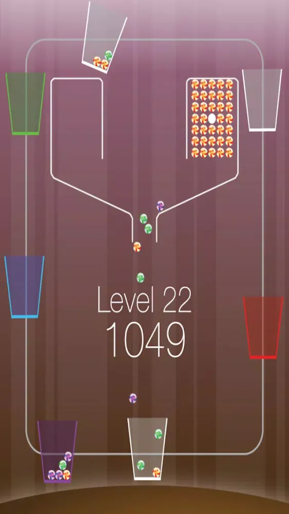 ภาพหน้าจอของ 100 Candies - Catch and Collect Sweet Drops