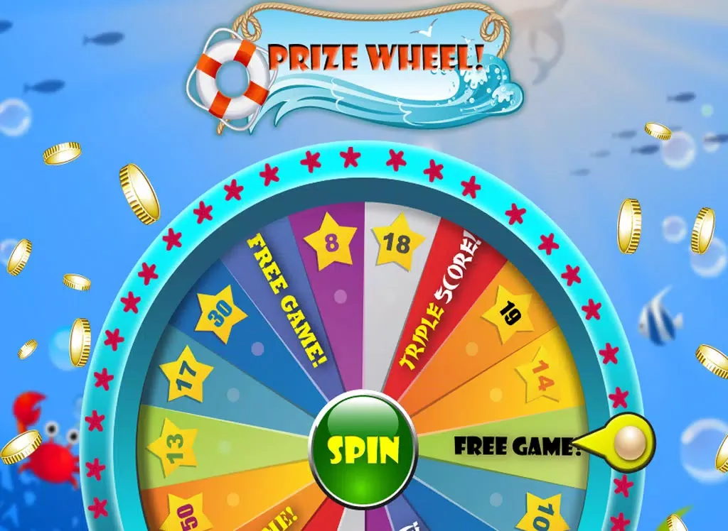 Ảnh chụp màn hình của Aqua Ocean Slots Casino - Vegas VIP - Mermaids and Treasures of the 777 Seas iPad 