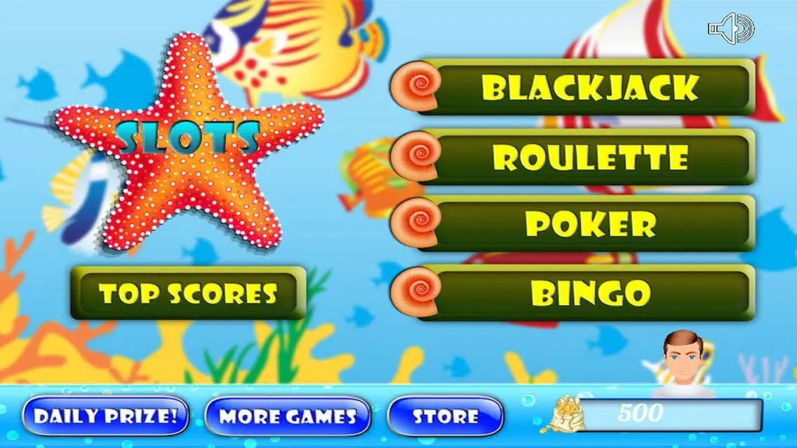 Ảnh chụp màn hình của Aqua Ocean Slots Casino - Vegas VIP - Mermaids and Treasures of the 777 Seas