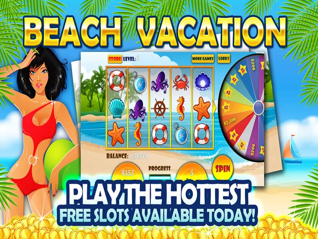 Capturas de pantalla de Aloha Beach Slots Mega Casino - DELUXE - Search for The Golden Sand iPad 