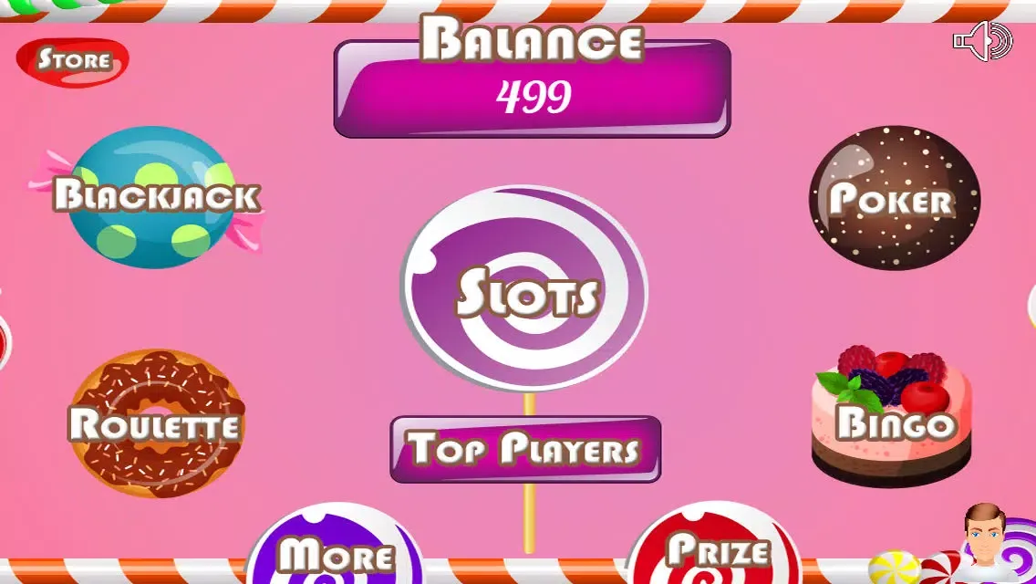 Captures d'écran de Ace Candy Slots Casino - FREE GAME - Journey to the Sweet Craze Chocolate House