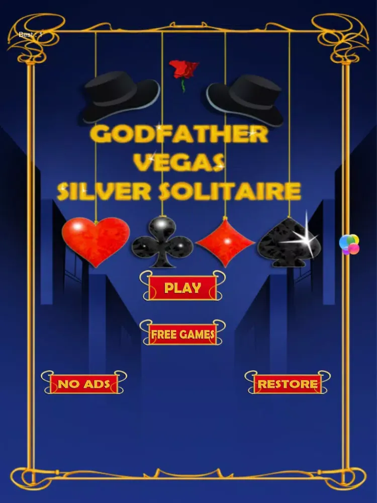 تصاویر Godfather Vegas Silver Solitaire - Jackpot Casino Version iPad 