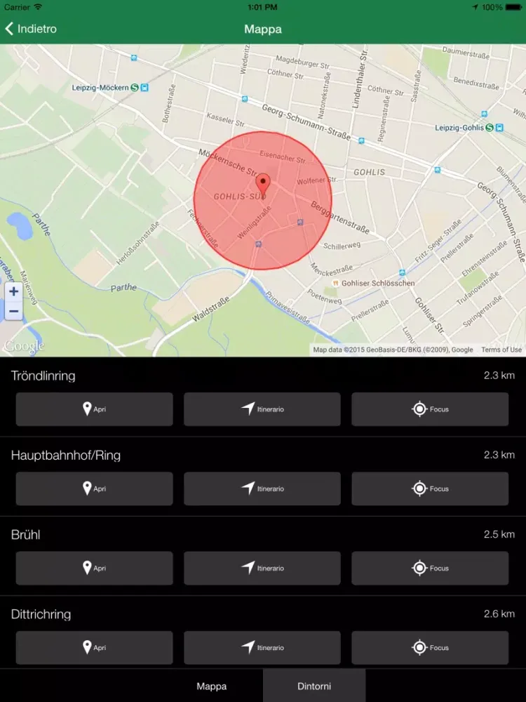 Leipzig '89 Camminata iPad 應用截圖