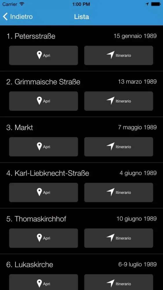 Leipzig '89 Camminata應用截圖