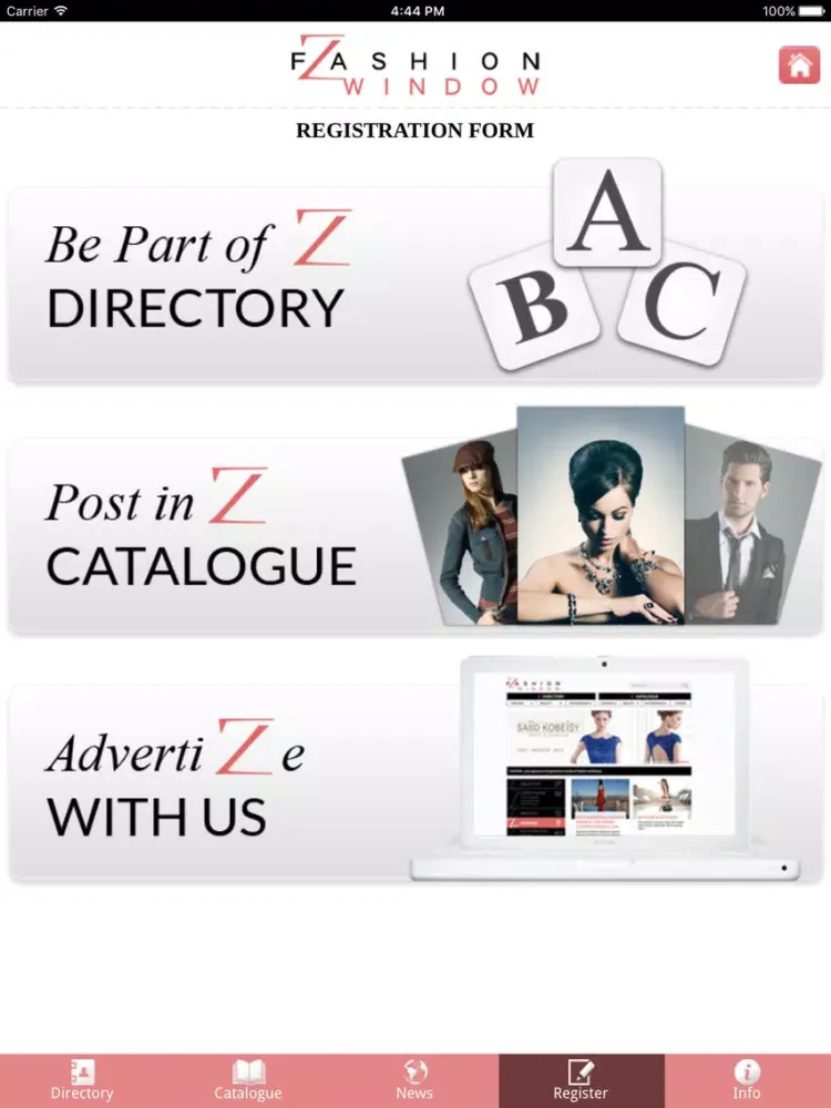 Z Fashion Window iPad  স্ক্রিনশট