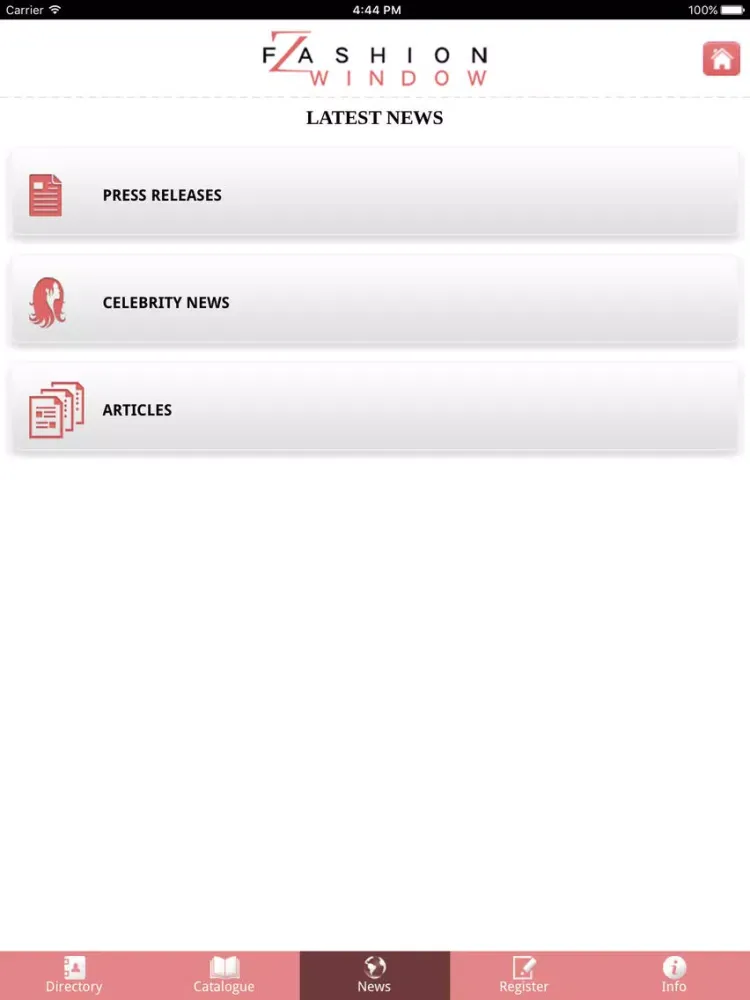 Z Fashion Window iPad  স্ক্রিনশট