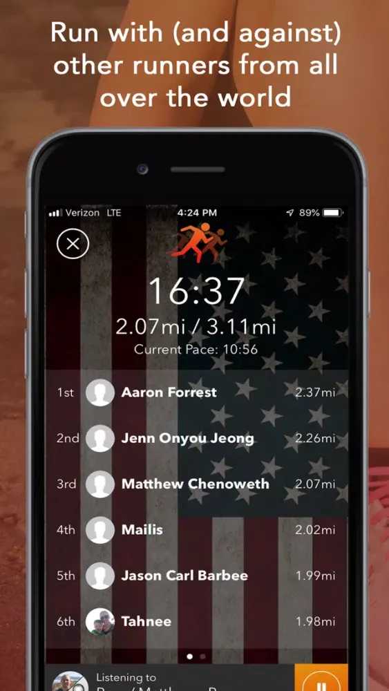 Capturas de pantalla de Charge Running: Live Coaching