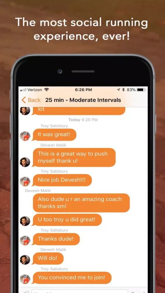 Capturas de pantalla de Charge Running: Live Coaching
