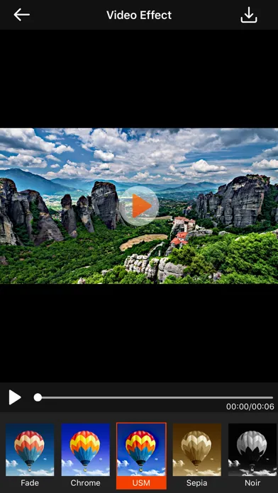 Video Effect - Apply Filters سکرین شاٹس