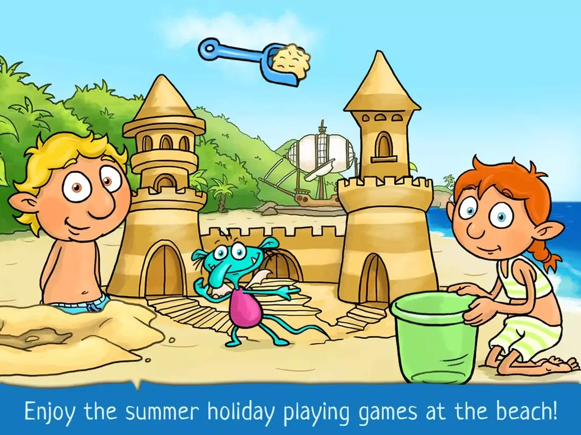 The Zwuggels - Beach Holidays and Treasure Hunt iPad  স্ক্রিনশট