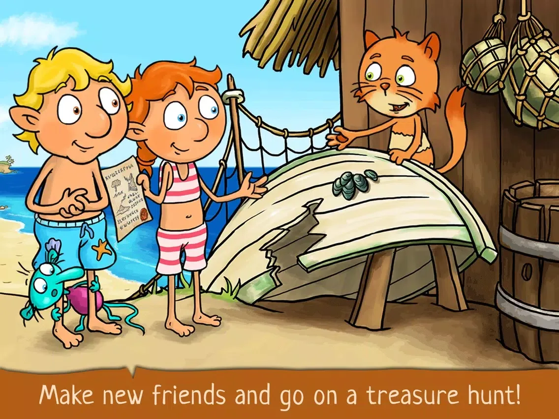 The Zwuggels - Beach Holidays and Treasure Hunt iPad  স্ক্রিনশট