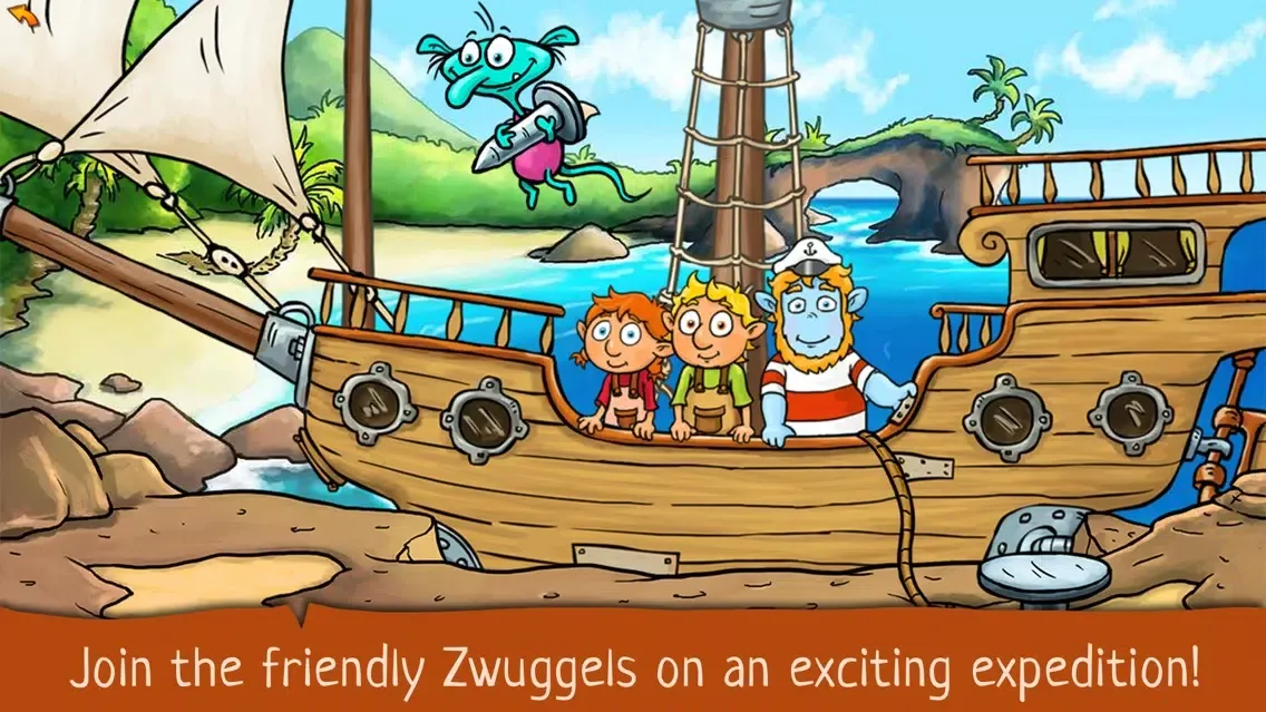 The Zwuggels - Beach Holidays and Treasure Hunt স্ক্রিনশট