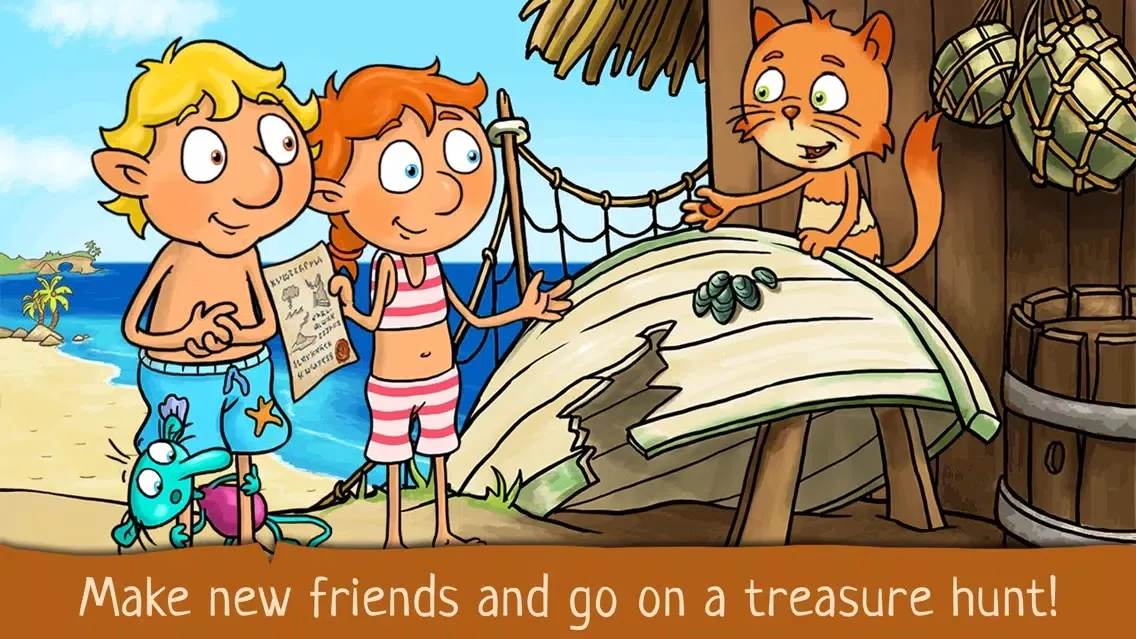 The Zwuggels - Beach Holidays and Treasure Hunt স্ক্রিনশট