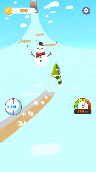 Capturas de pantalla de Snowball Roller