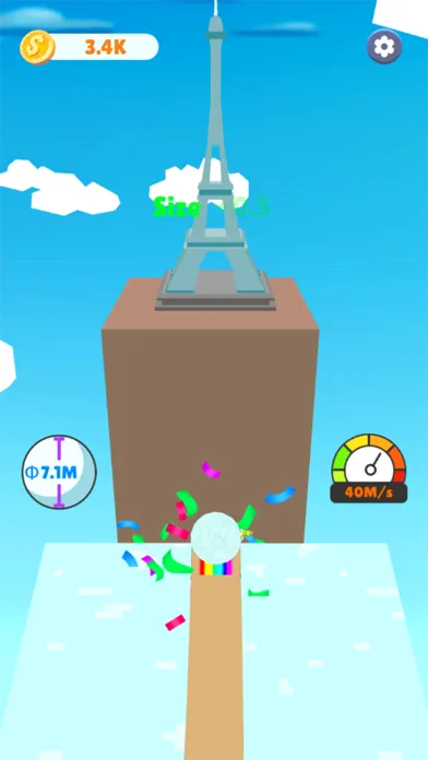 Capturas de pantalla de Snowball Roller