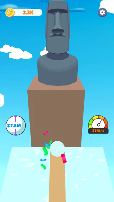 Capturas de pantalla de Snowball Roller