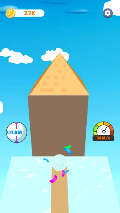 Capturas de pantalla de Snowball Roller