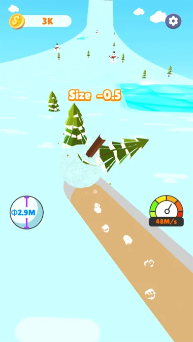 Capturas de pantalla de Snowball Roller