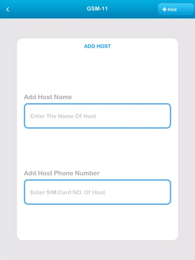 GSM-11 iPad  Ekran Görüntüleri