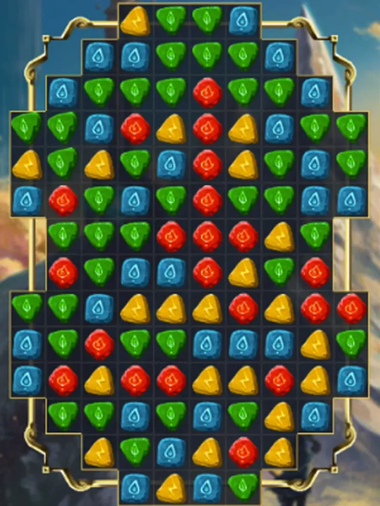 Скриншоты Gems Match 3 Puzzle Simple Game iPad 