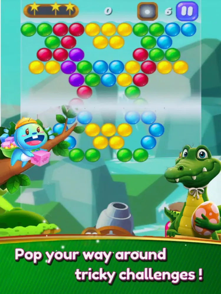 Capturas de pantalla de Bubble Blue Hunter iPad 