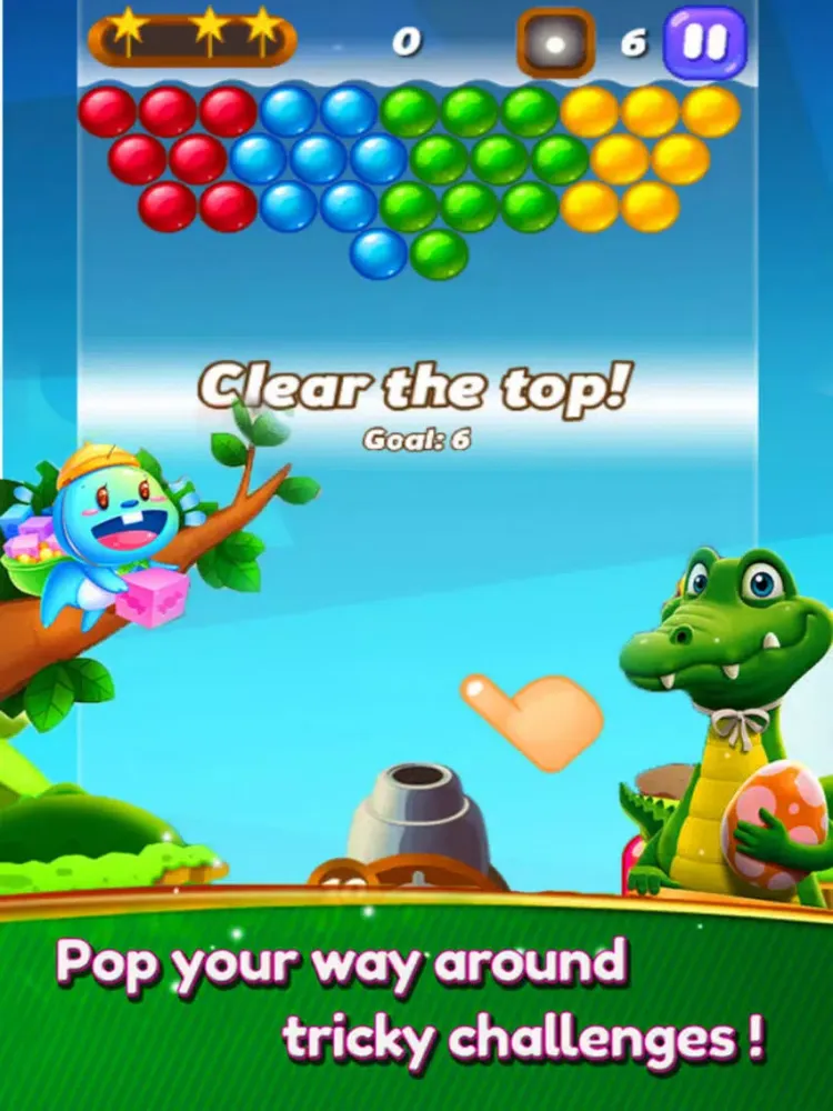 Capturas de pantalla de Bubble Blue Hunter iPad 