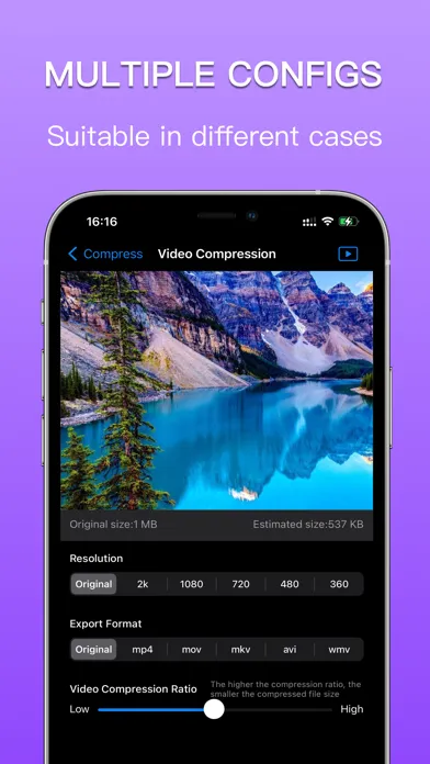 PhotoCompress - Resize Images سکرین شاٹس