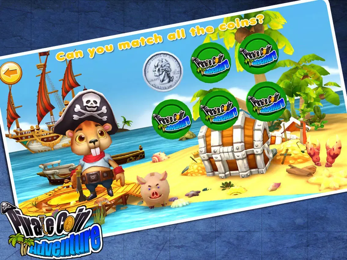 Capturas de tela do Preschool match(coin) Pirate coin adventure iPad 