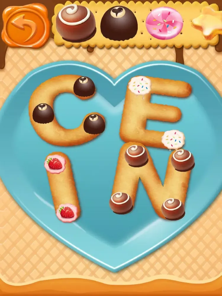 Screenshot di Letter Cookie Cooking Time iPad 