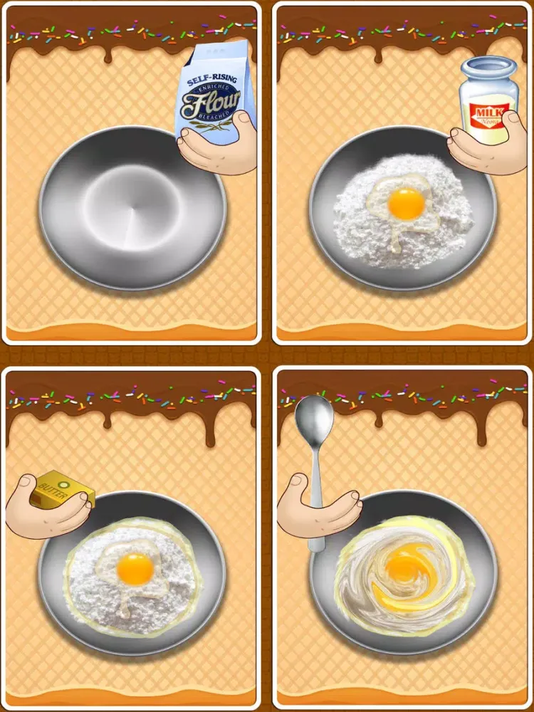Screenshot di Letter Cookie Cooking Time iPad 