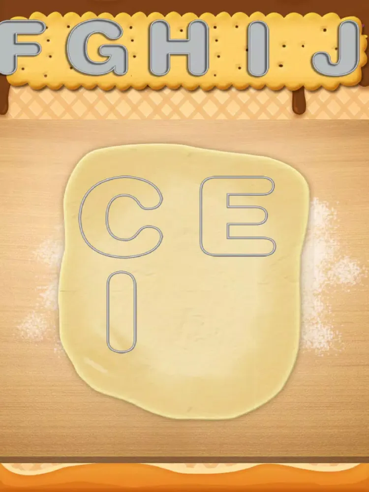 Screenshot di Letter Cookie Cooking Time iPad 