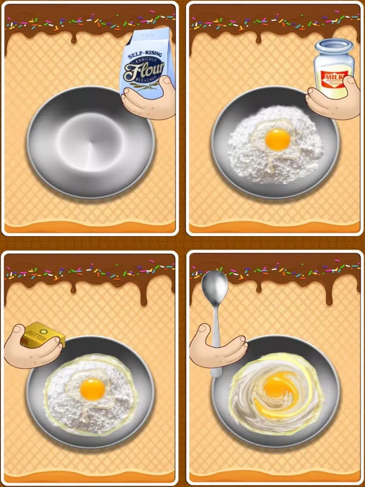 Amazing Match Cookies Cooking Time iPad  سکرین شاٹس