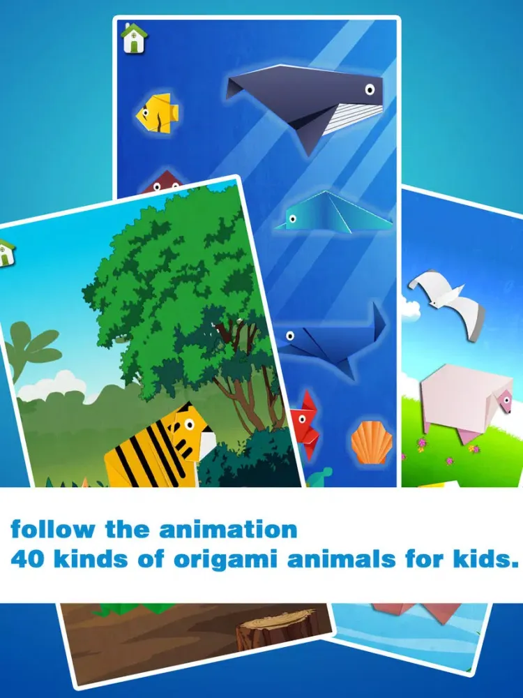 Скриншоты origami! iPad 