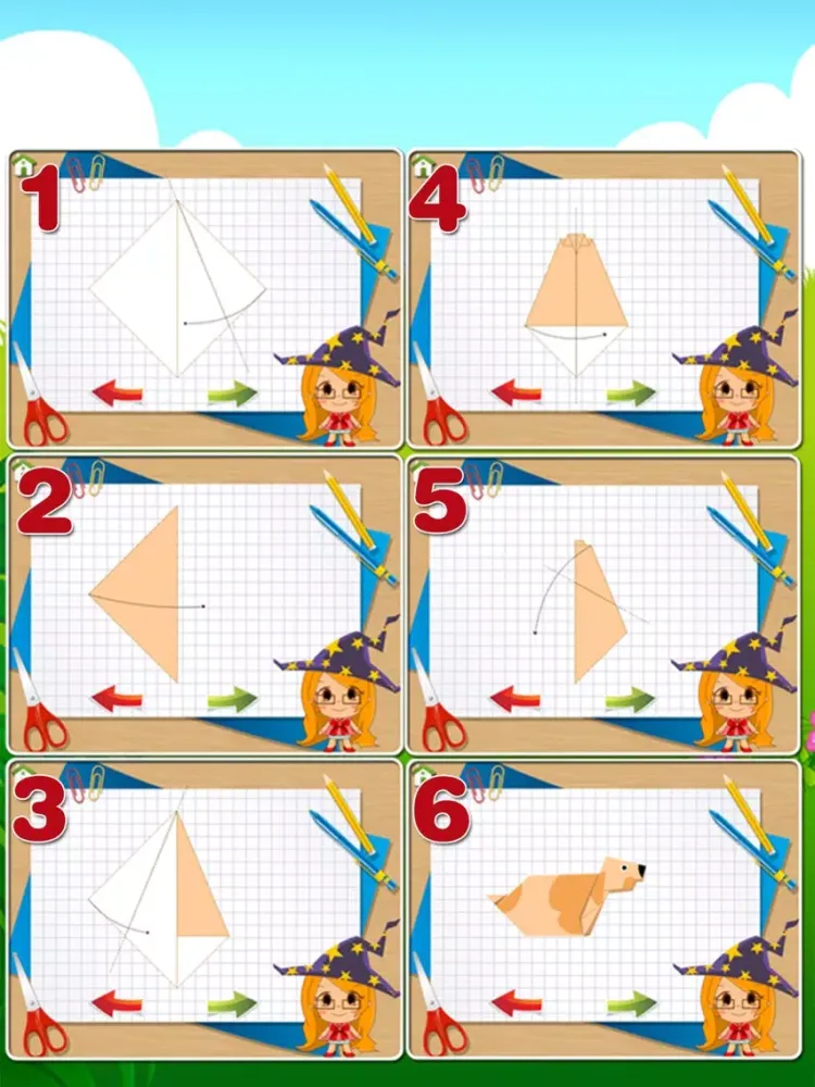 Скриншоты origami! iPad 