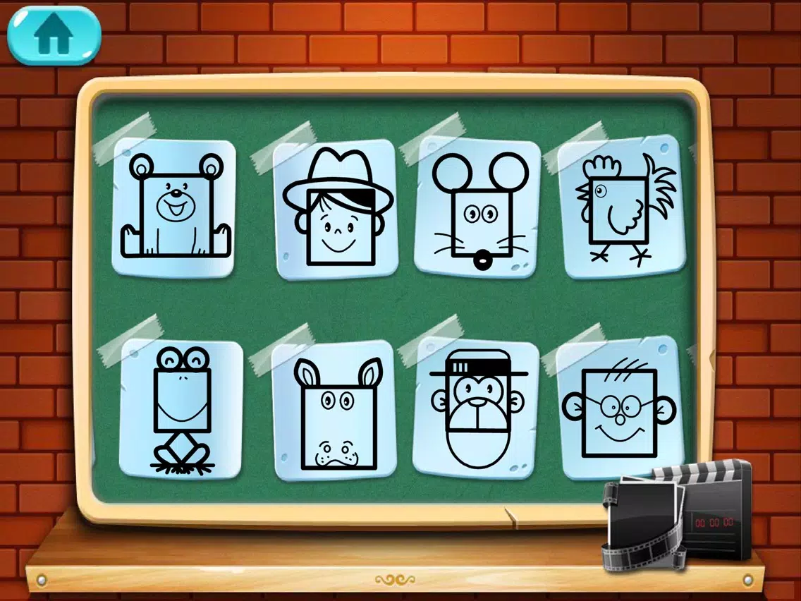 Capturas de tela do Create-and-Animate Creative Drawing Board iPad 