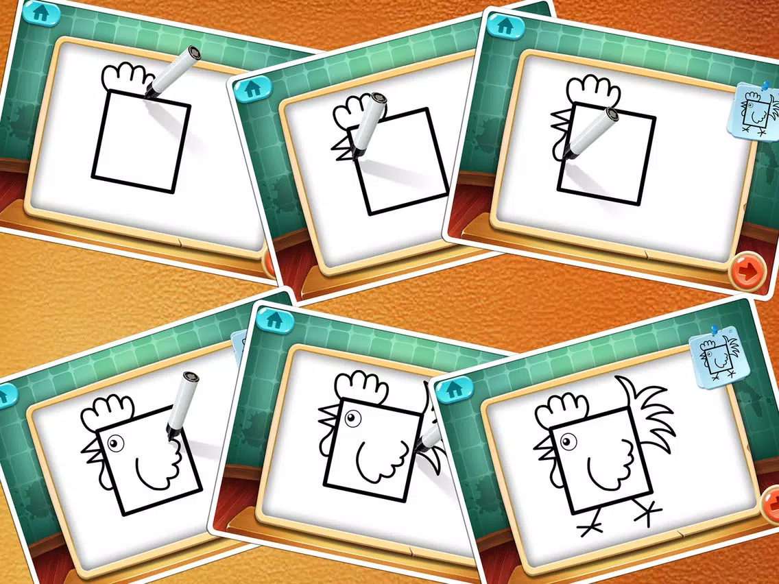Capturas de tela do Create-and-Animate Creative Drawing Board iPad 