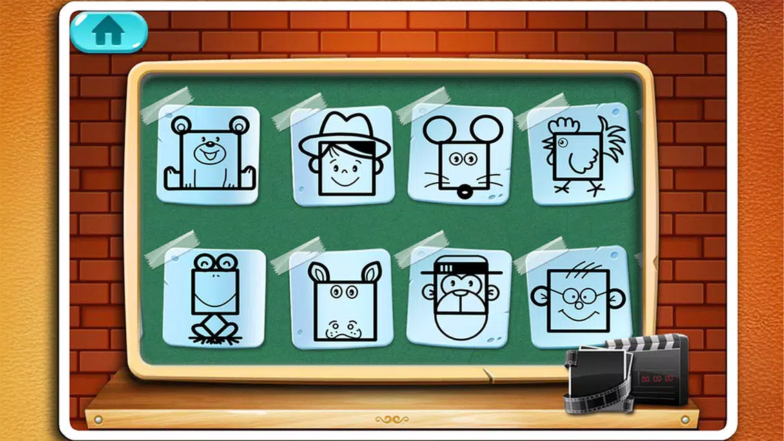 Capturas de tela do Create-and-Animate Creative Drawing Board