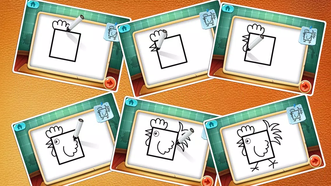 Capturas de tela do Create-and-Animate Creative Drawing Board