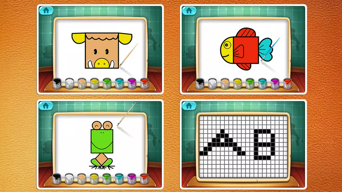 Capturas de tela do Create-and-Animate Creative Drawing Board